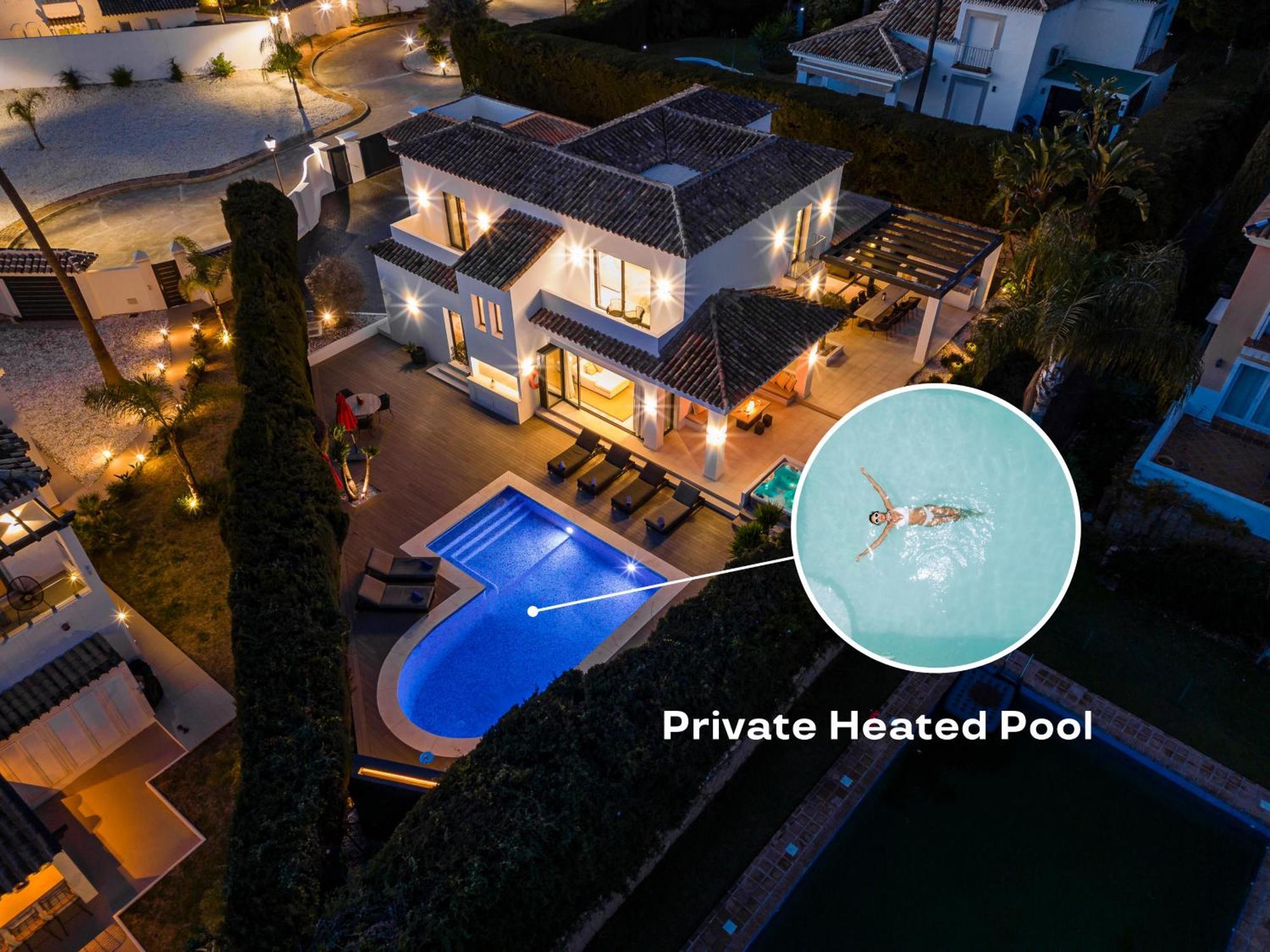 Vacation Marbella I Villa Lina, Golf Valley, Private Heated Pool, Jacuzzi, Close To The Marina Экстерьер фото